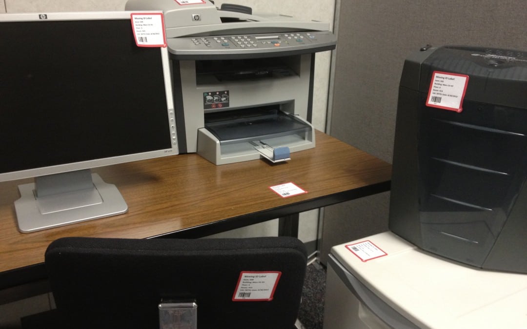 Office Moves: Labeling