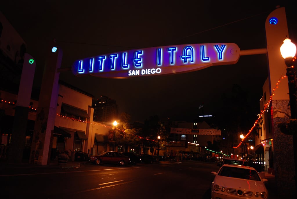 little italy sign