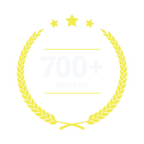700+ Reviews