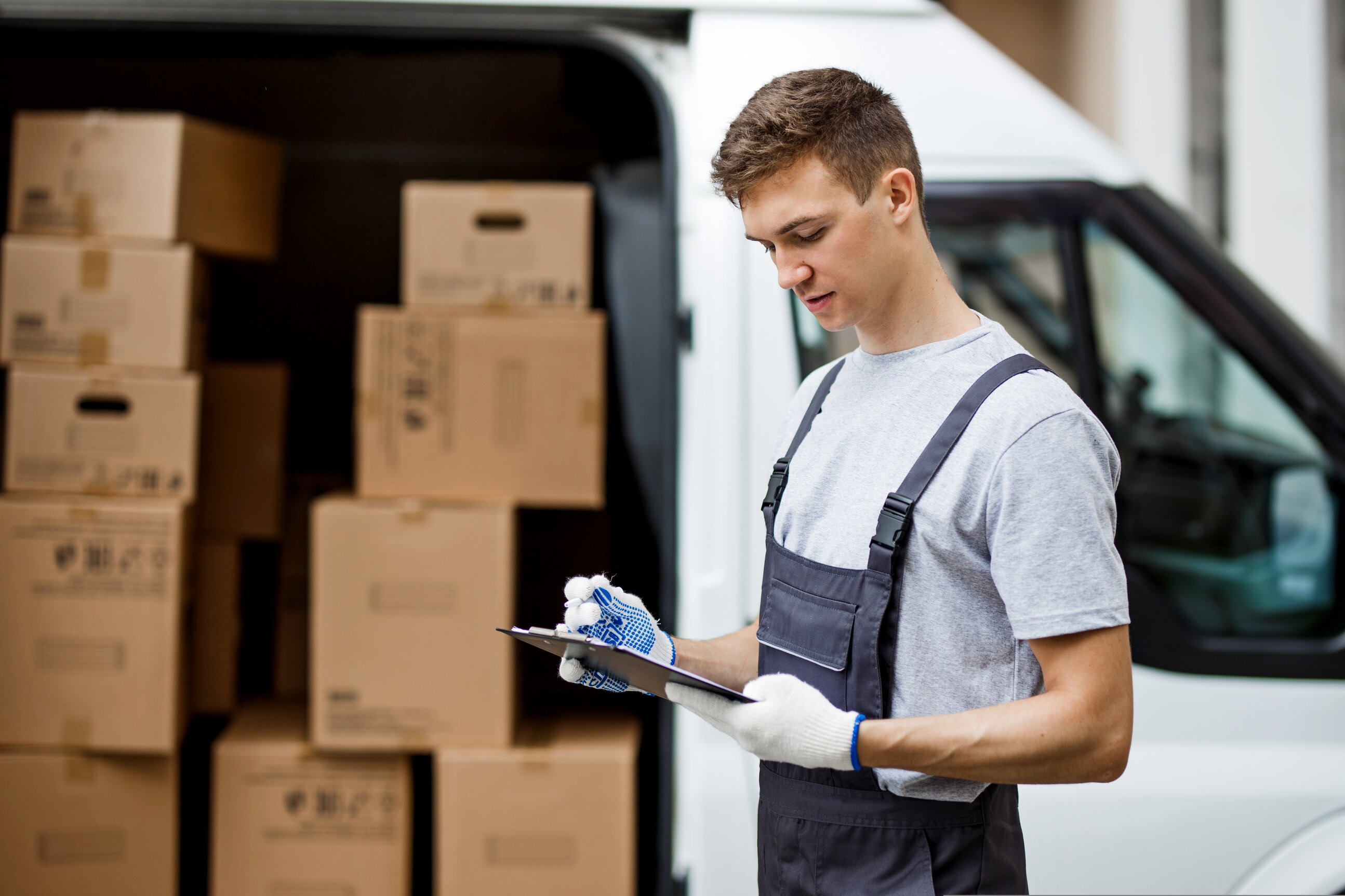 What should I do when movers come