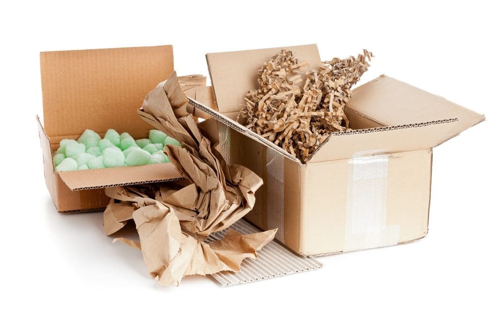 recycling moving boxes
