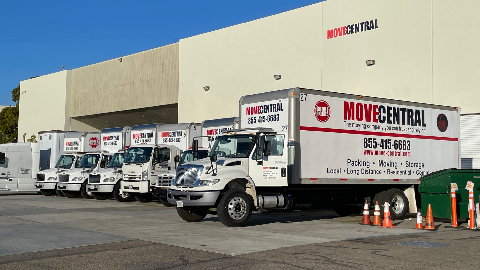 move central truck fleet