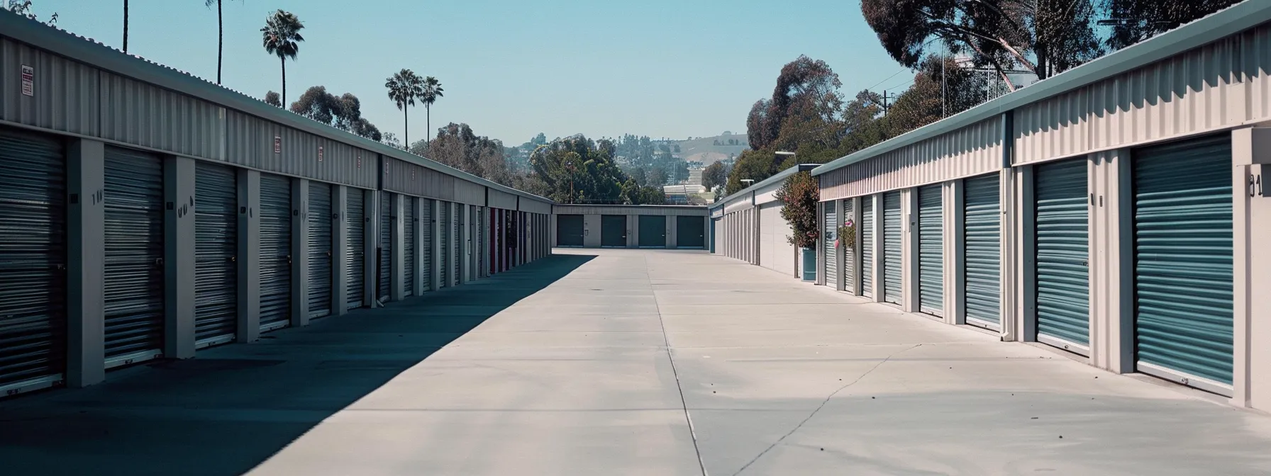 a row of gleaming, temperature-regulated storage units in san diego.