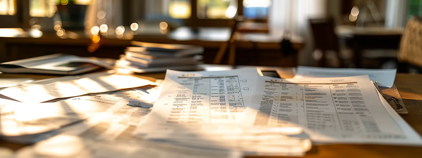 a group of moving company quotes laid out on a table, each displaying detailed breakdowns of services and prices, showcasing the importance of comparing quotes for value for money.