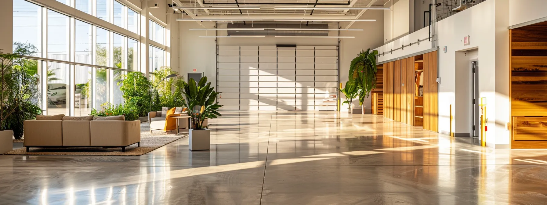 a modern, spacious climate-controlled storage unit in san diego, featuring sleek design and ample closet configurations offered by providers like cubesmart.