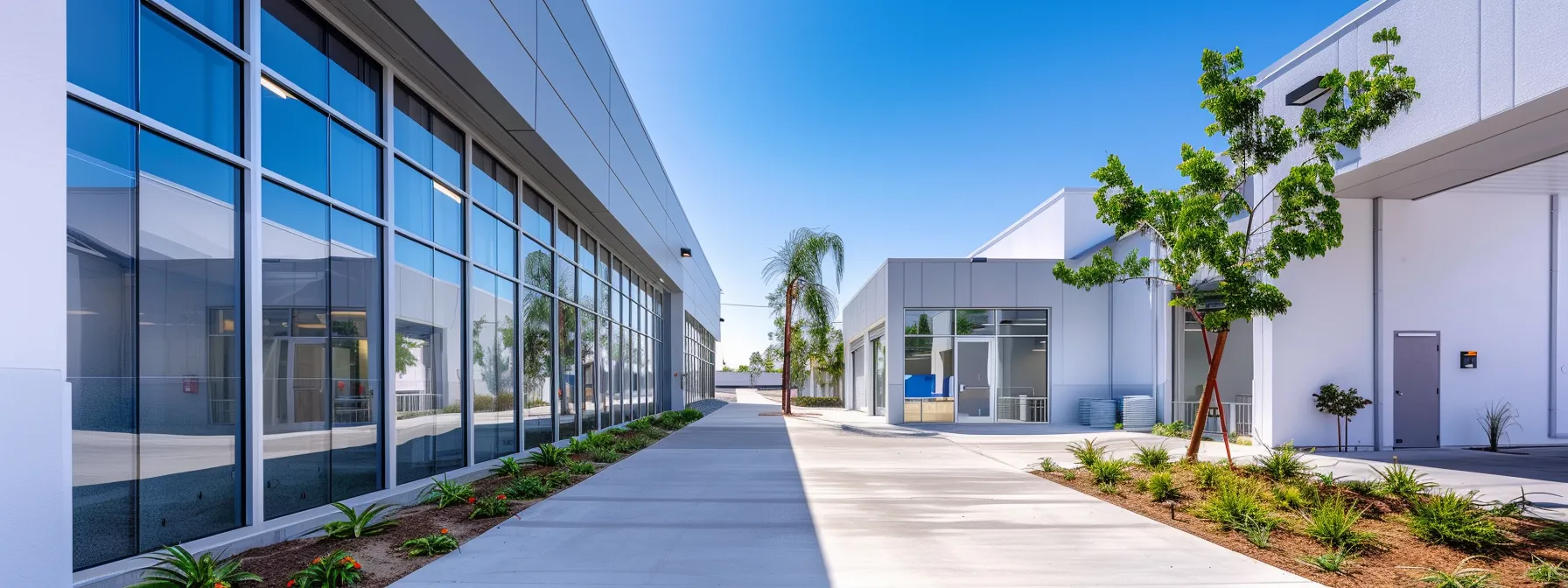 A Bright, Modern Storage Unit In Los Angeles, Showcasing State-Of-The-Art Security Features And Climate-Controlled Environment.