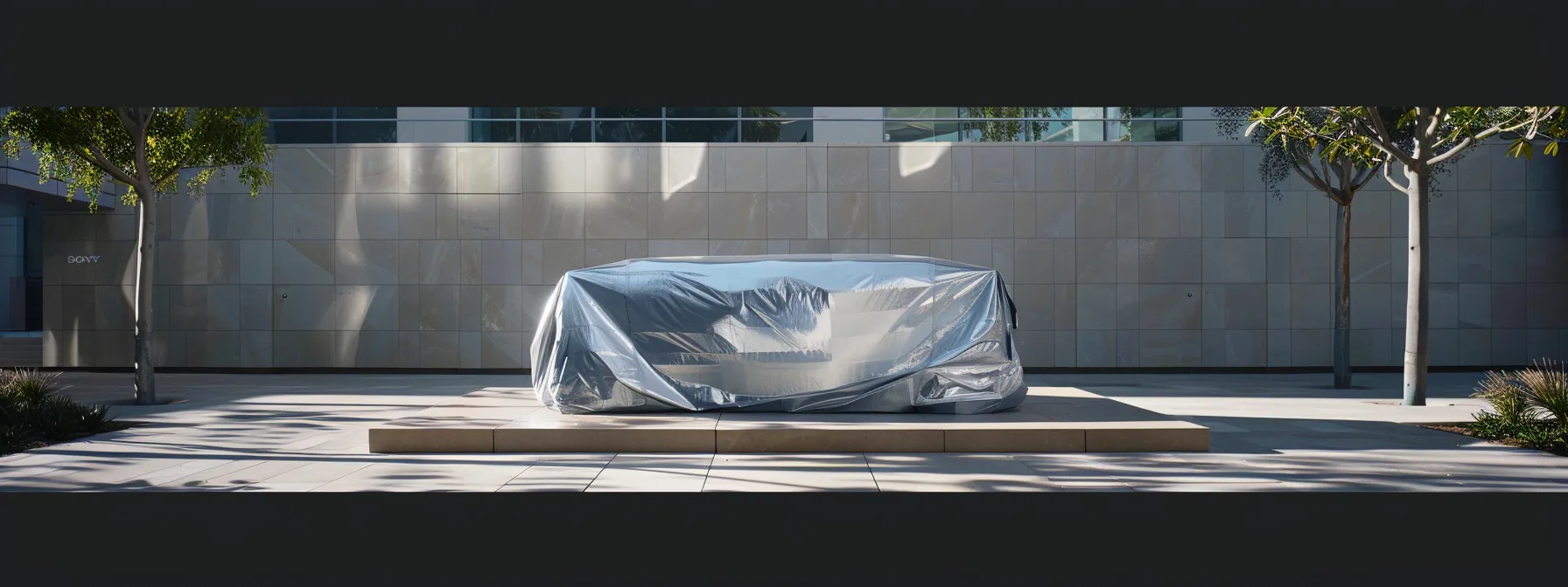 A High-Tech Electronic Gadget Snugly Wrapped In Custom-Fitted Expanded Polyethylene, Ready For Safe Transit, Set Against A Sleek Backdrop In Irvine, Ca.