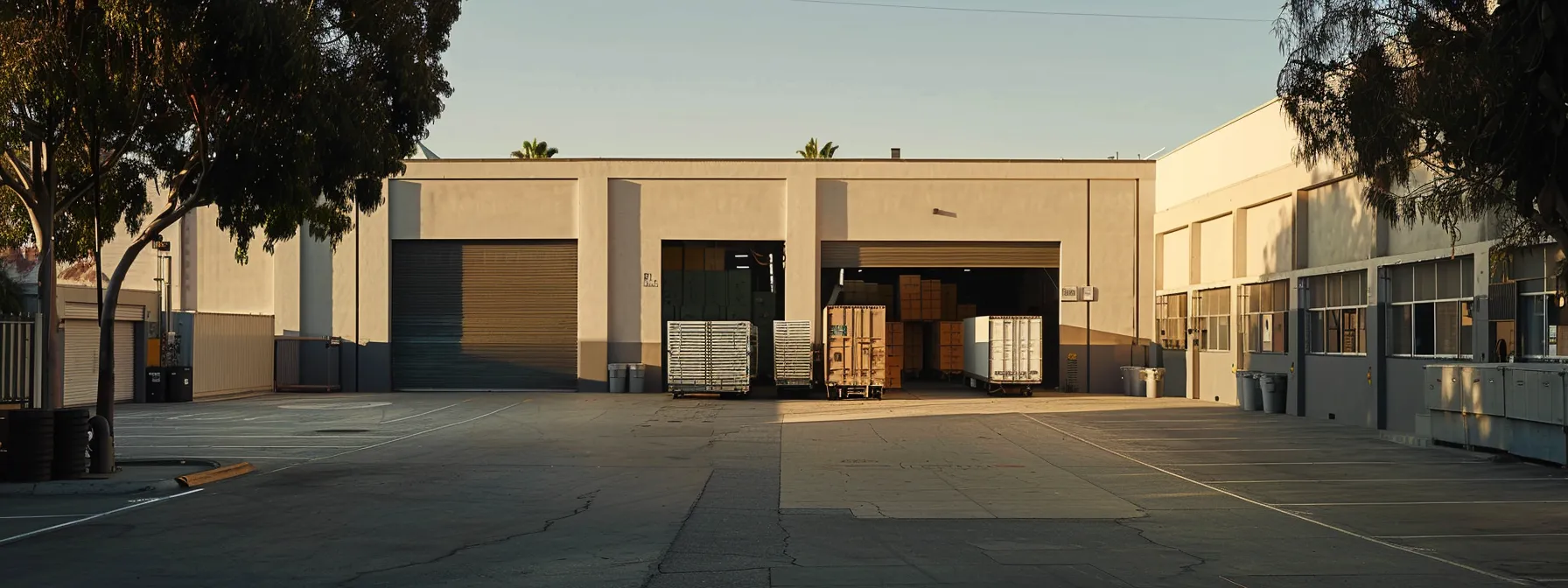 A Serene Storage Facility Nestled Near The Hollywood Walk Of Fame, Where Trustworthy Movers Carefully Handle And Protect Furniture For Individuals In Los Angeles.