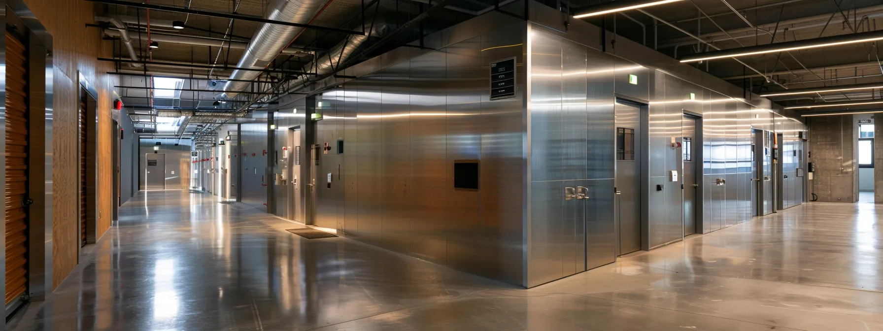 A Sleek, Modern Storage Facility In Downtown San Francisco With State-Of-The-Art Security Features And Climate-Controlled Units For Sensitive Items.