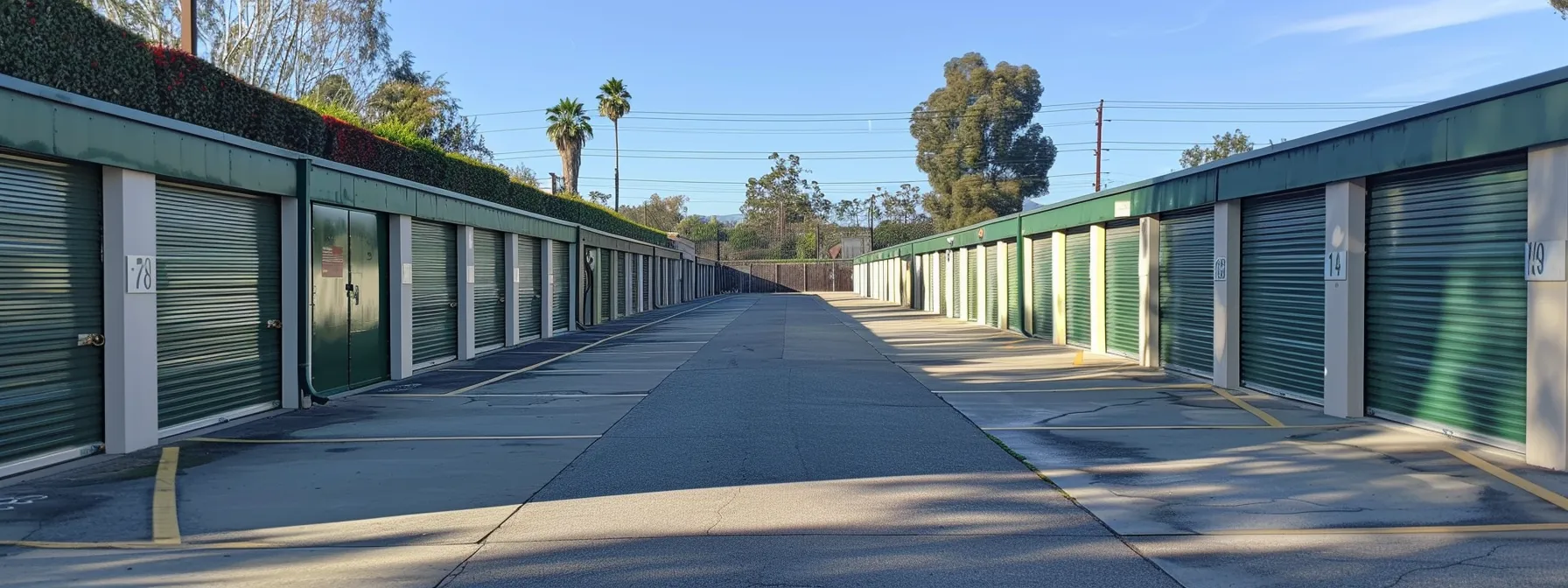 A Climate-Controlled Storage Unit In Orange County, With State-Of-The-Art Security Features, Protecting Valuable Belongings.