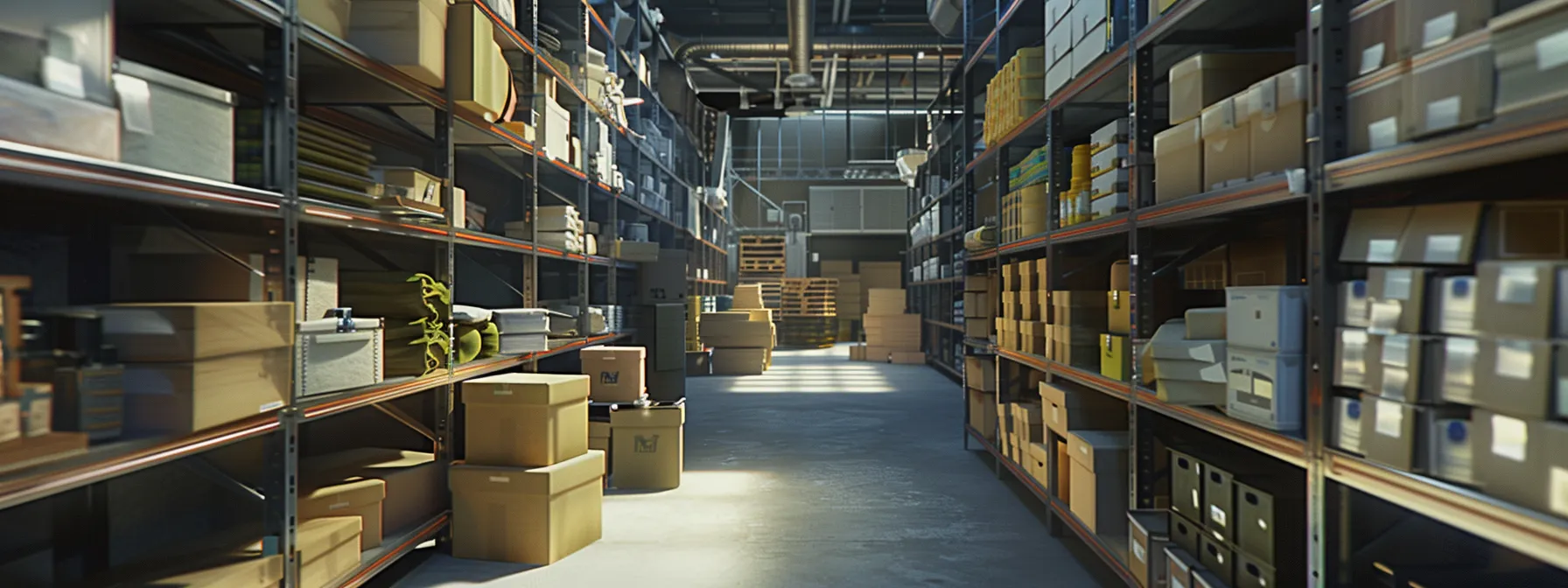 A Meticulously Organized Storage Unit In Orange County With Labeled Boxes And Inventory Lists, Ensuring Maximum Security Of Stored Items.