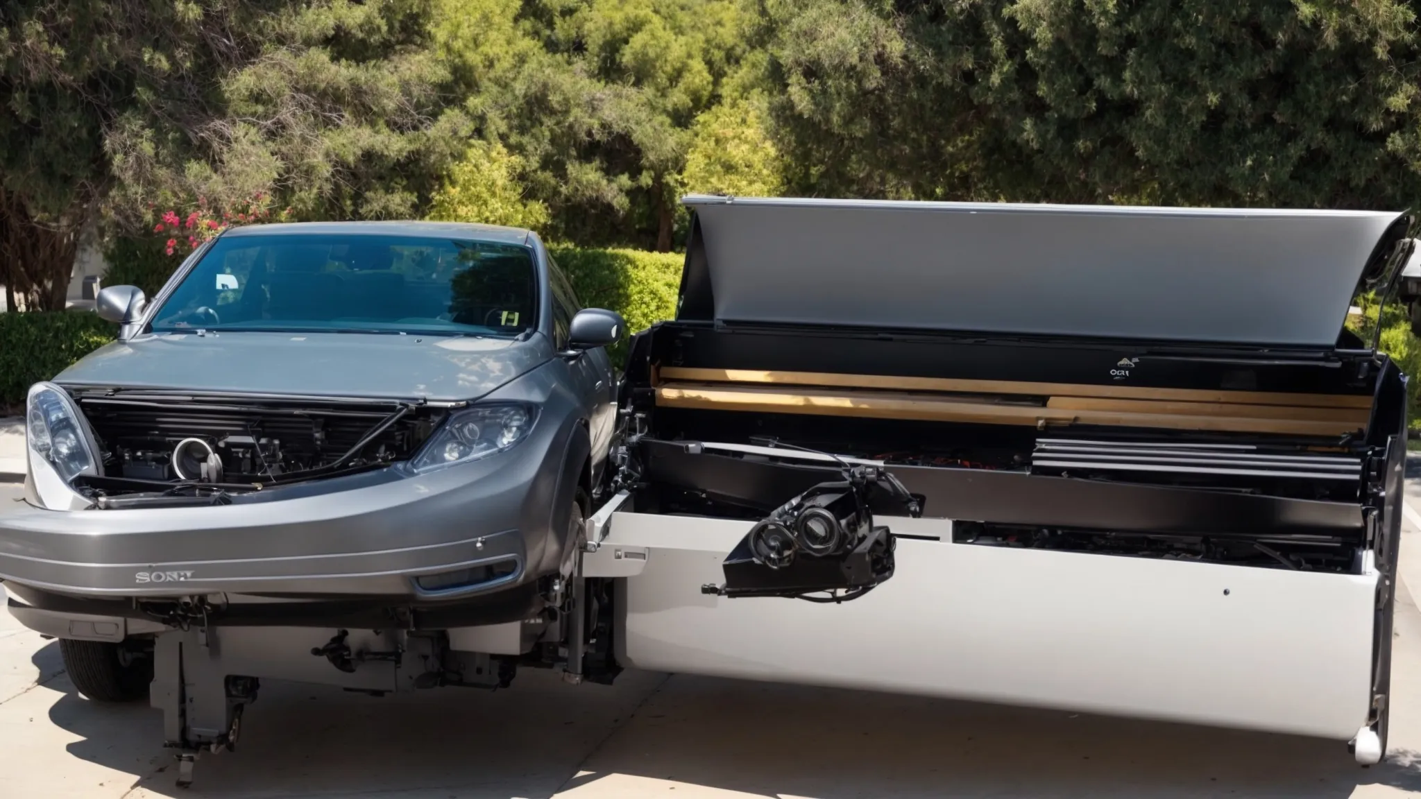 A Professional Piano Mover Carefully Securing A Grand Piano With Specialized Equipment For Safe Transportation In Irvine, Ca (33.6846° N, -117.8265° W).