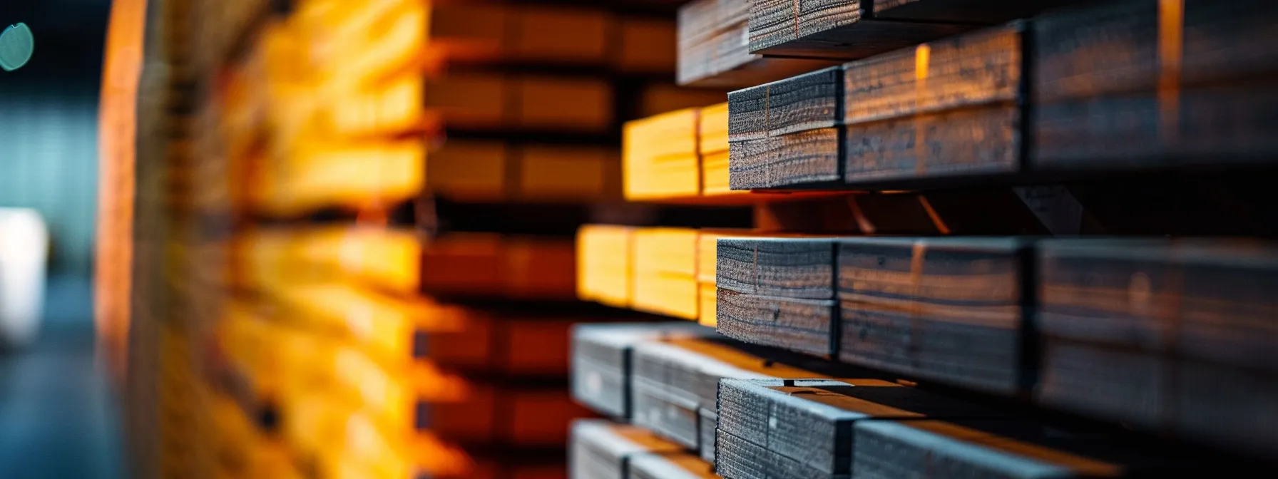 A Stack Of Efficiently Designed Packaging Boxes In A Warehouse In Irvine, Ca, Showcasing The Importance Of Optimized Packaging Sizes In Orange County's Supply Chain.