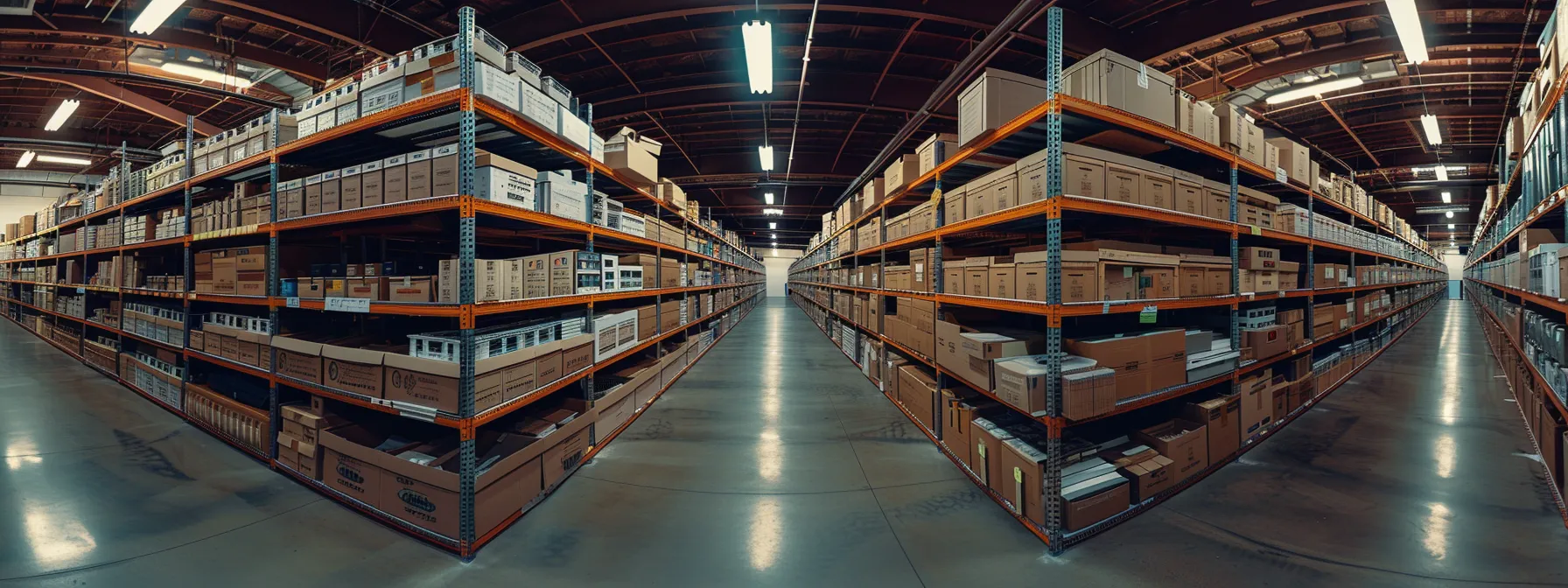 A Neatly Organized Storage Unit In Irvine, Ca, Filled With Labeled Boxes And Shelving To Accommodate Specific Storage Requirements (33.6846° N, 117.8265° W).