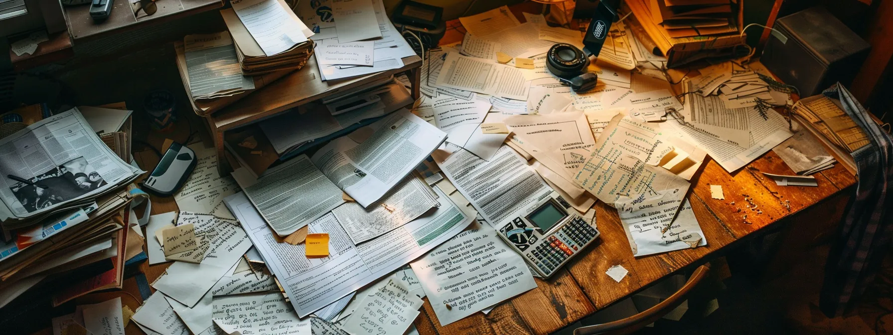 A Desk Scattered With Detailed Written Estimates From Various Movers, Highlighting Hidden Fees And Charges, As A Person Asks Critical Questions During The Estimation Process.