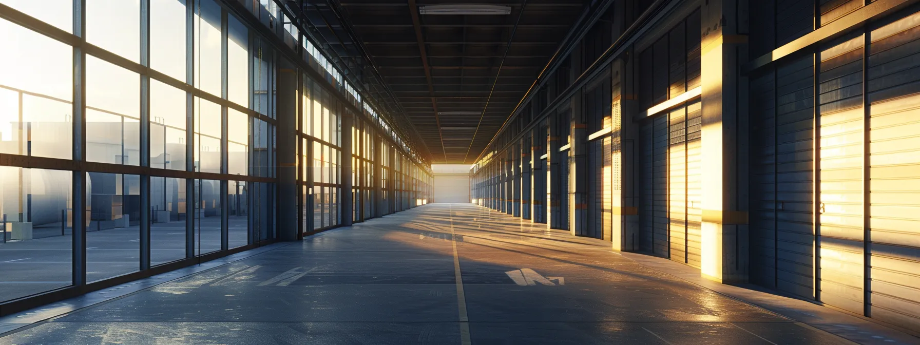 A Sleek, Modern Storage Facility In Los Angeles With Rows Of Secure Units, Easily Accessible For Various Types Of Movers.